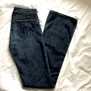 Citizens of Humanity, low waist bootcut, size 25